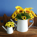 Colorful powder-coated galvanized watering can